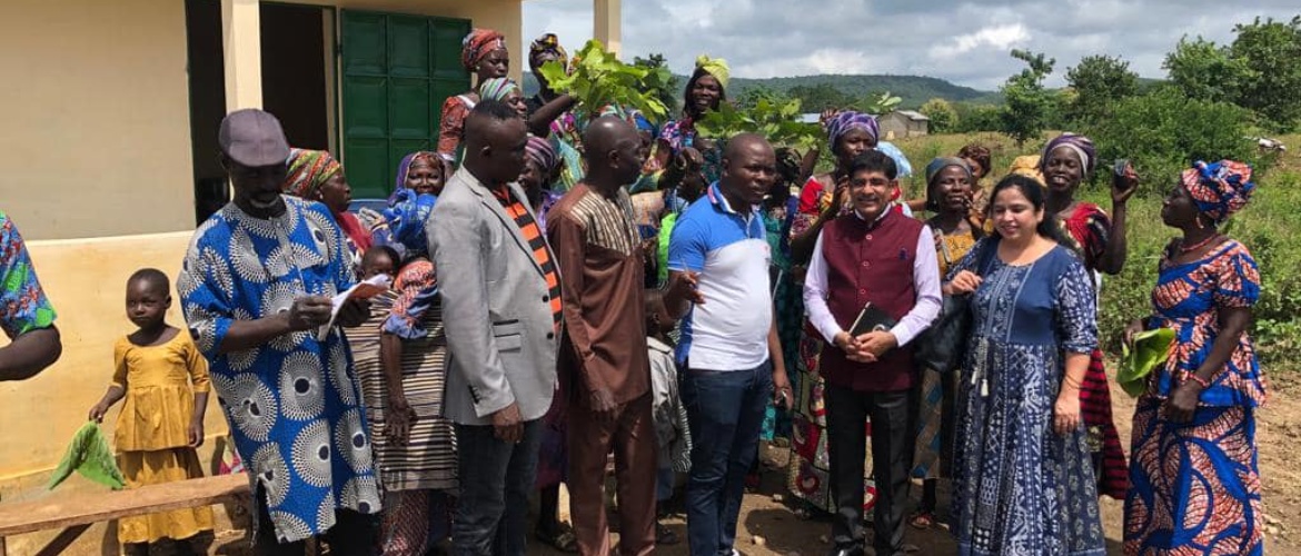  Green economy project at Fazao-Malfakassa National Park funded by Government of
India through India-UN Development Partnership Fund of USD 1 million completed, in
October 2023.