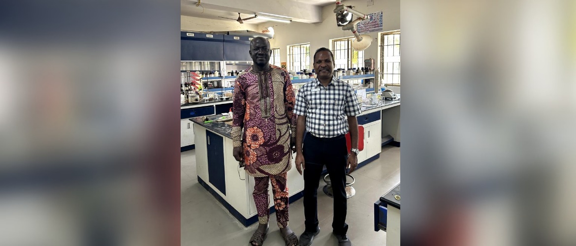  Togolese researchers were trained in India under the C.V. Raman International
Fellowship scheme.