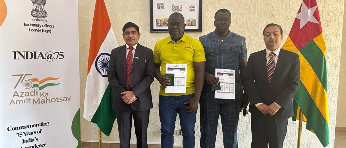  Togo utilized all slots for the year 2022-23 under ITEC.