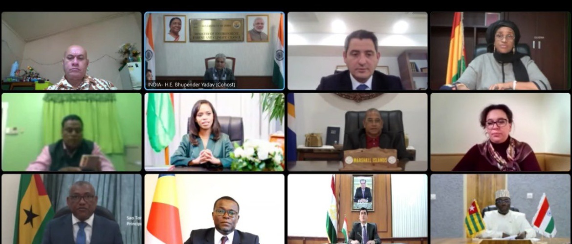  Environment Ministers’ Session of the first Voice Of Global South Summit (VOGSS)
attended by Togolese Hon’ble Minister of Environment and Forest Resources, Mr. Foli-
Bazi Katari, in January 2023.